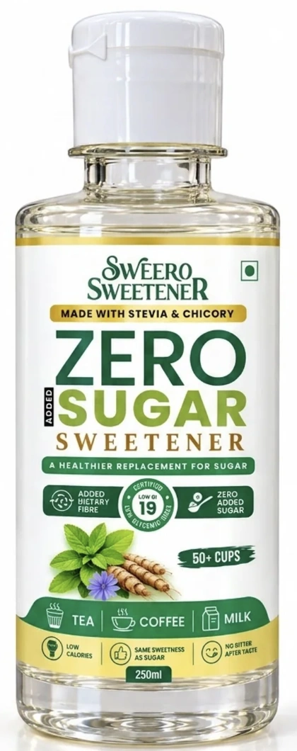 Sweero Sweetener, 250ml bottle with original packaging